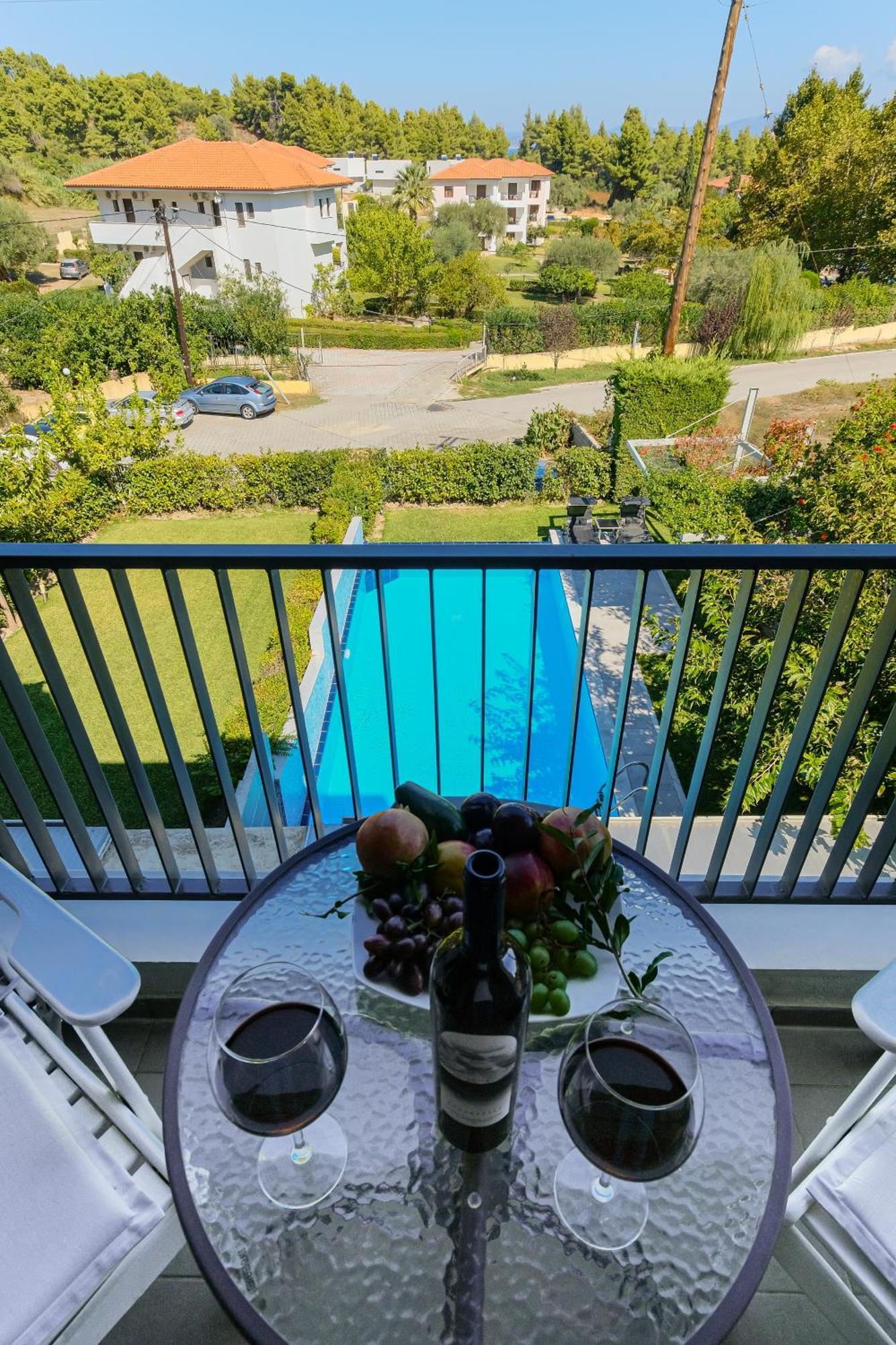 Deluxe Chrousso Pool Villa Paliouri Dış mekan fotoğraf