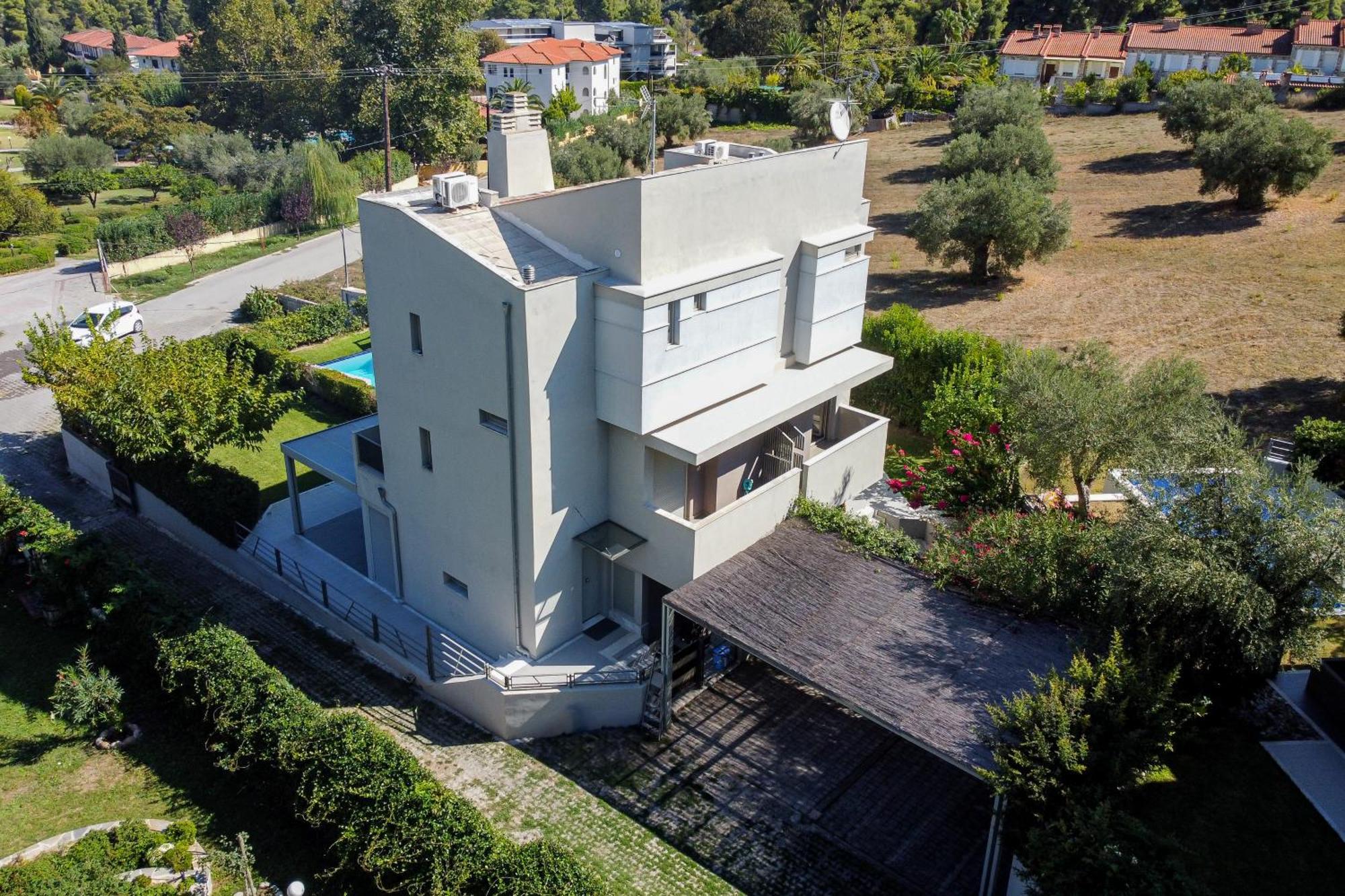 Deluxe Chrousso Pool Villa Paliouri Dış mekan fotoğraf