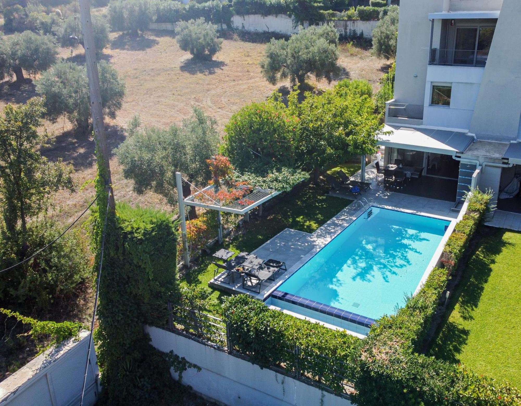 Deluxe Chrousso Pool Villa Paliouri Dış mekan fotoğraf