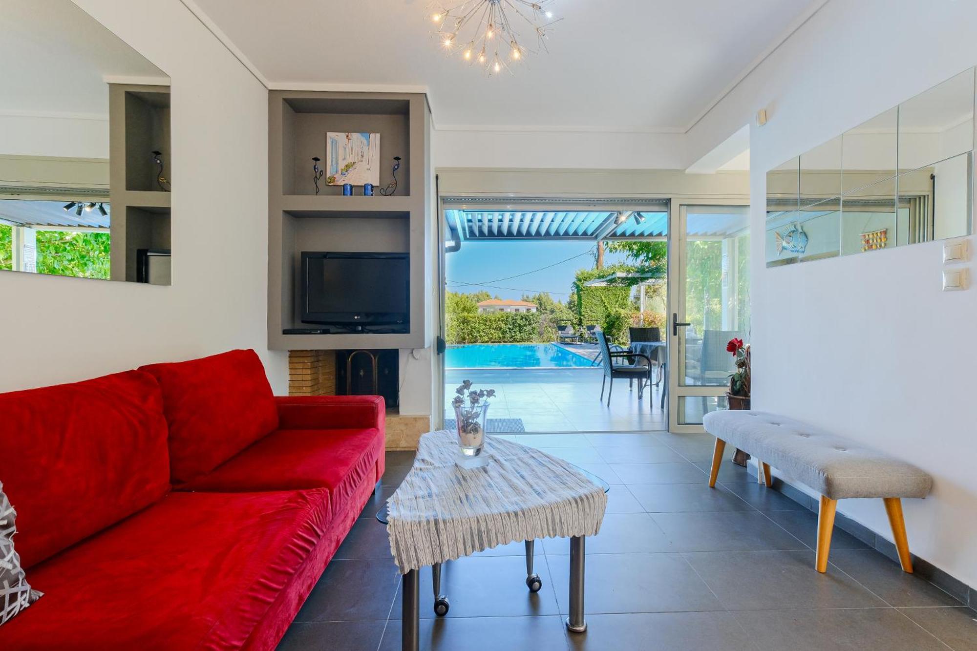 Deluxe Chrousso Pool Villa Paliouri Dış mekan fotoğraf